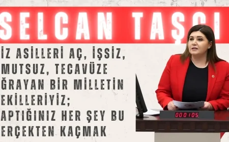 İYİ Parti’li Selcan Taşcı: “Biz Asilleri Aç, İşsiz, Umutsuz, Tecavüze Uğrayan Bir Milletin Vekilleriyiz; Yaptığınız Her Şey Bu Gerçekten Kaçmak”