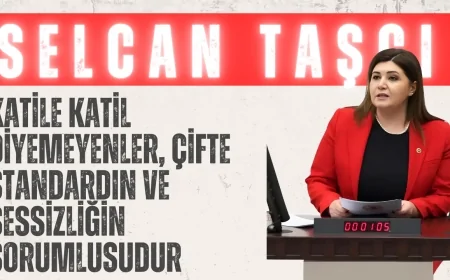 İYİ Partili Selcan Taşcı: “Katile Katil Diyemeyenler, Çifte Standardın ve Sessizliğin Sorumlusudur”