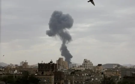 İsrail'den Yemen'e Altı Hava Saldırısı: Tel Aviv'deki Havalimanı Saldırısına Misilleme