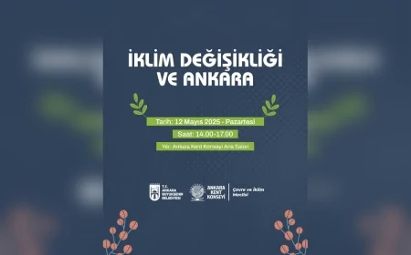 Ankara'da İklim Değişikliği Masaya Yatırılıyor: Uzmanlar ve Yerel Yönetimler Aynı Panelde Buluşuyor