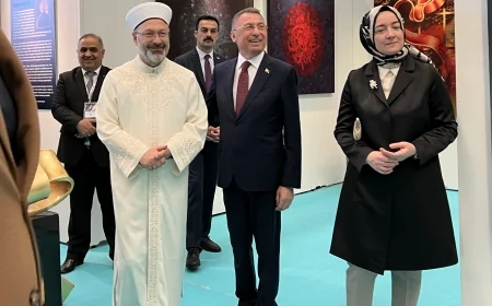 Ali Erbaş’tan Uluslararası İslam Sanatları Fuarı’na Ziyaret: ‘İslam Sanatları Estetik ve Maneviyatın Buluştuğu Zirvedir’