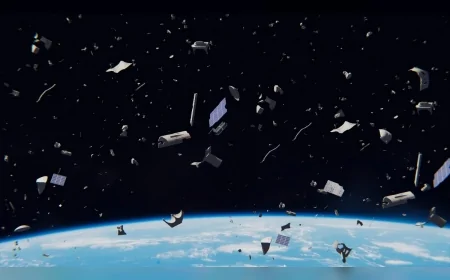 Hiperhızda Çarpışan Uydular Uzayda Felaketi Tetikledi: Binlerce Parça Yörüngeyi Doldurdu