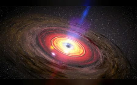 Galaksi dışına savrulmuş dev kara delik ilk kez yıldız yutarken görüntülendi