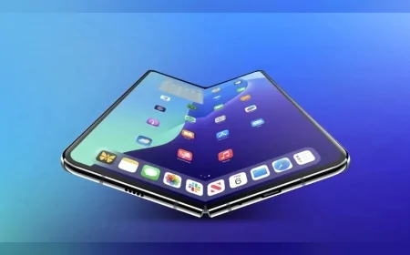 Apple'ın Katlanabilir iPhone'u İçin Samsung, Şimdiye Kadarki En İnce ve Parlak OLED Paneli Üretiyor