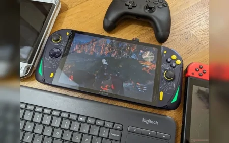 Taşınabilir Oyun Konsolu Aokzoe A1X, AMD İşlemcili Güçlü Donanımıyla Piyasaya Çıktı