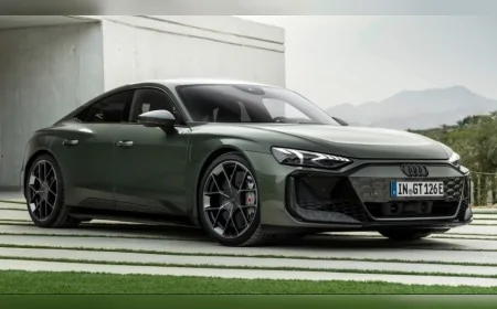 Audi'nin Yeni Elektrikli Canavarı Sahneye Çıktı: 10 Dakikada 285 Km Menzil!