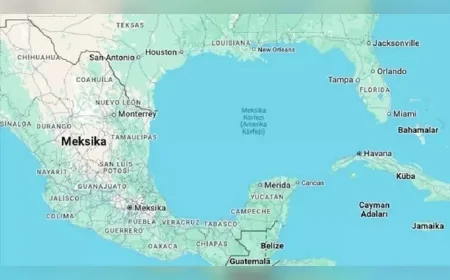 Google’a harita davası: Meksika, 'Amerika Körfezi' ifadesine karşı yargıya başvurdu