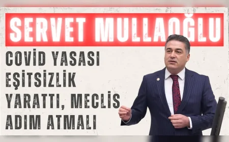 CHP’li Servet Mullaoğlu: ‘Covid Yasası eşitsizlik yarattı, Meclis adım atmalı’