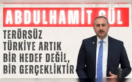 AK Parti’li Abdulhamit Gül: ‘Terörsüz Türkiye artık bir hedef değil, bir gerçekliktir’