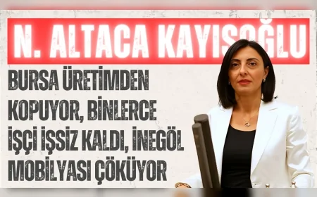 CHP’li Kayışoğlu: 'Bursa üretimden kopuyor, binlerce işçi işsiz kaldı, İnegöl mobilyası çöküyor'