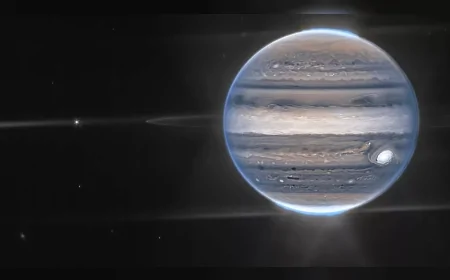 James Webb Jüpiter’de Göz Kamaştıran Mega Auroraları Ortaya Çıkardı
