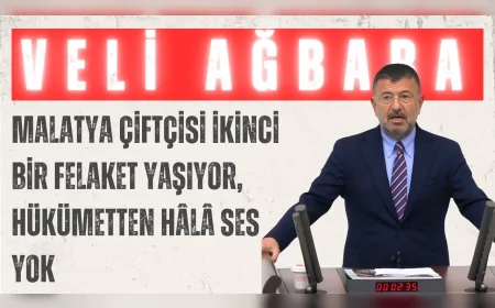CHP’li Veli Ağbaba: 'Malatya çiftçisi ikinci bir felaket yaşıyor, hükümetten hâlâ ses yok'