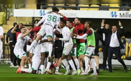 Geriye düştüğü maçı çevirdi: Boluspor play-off'ta yarı finale yükseldi