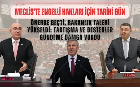 Meclis’te Engelli Hakları İçin Tarihi Gün: Önerge Geçti, Bakanlık Talebi Yükseldi; Tartışma ve Destekler Gündeme Damga Vurdu