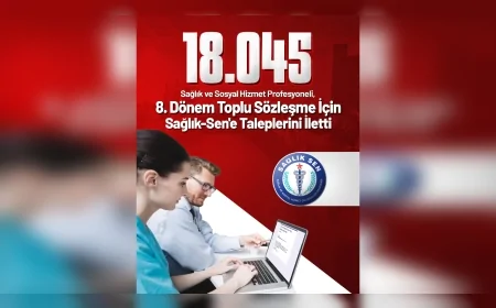 Toplu Sözleşme Öncesi 18 Bin Sağlık Çalışanı Talebini İletti: 'Ek Ödemeler Artmalı, Bayram İkramiyesi Verilmeli'