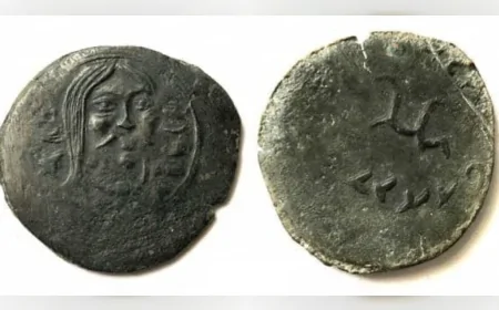 Özbekistan'da 6. yüzyıla ait 'Türk-Kağan' yazılı tarihi sikke gün yüzüne çıkarıldı