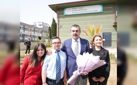 Yusuf Tekin’den özel eğitim vurgusu: ‘Eğitimde teknolojik dönüşümde