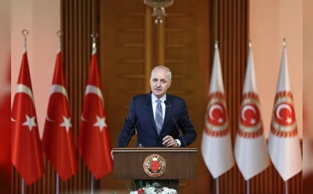TBMM Başkanı Numan Kurtulmuş: 'Türkiye’nin aydınlık geleceğine gençlerimiz yön verecek'