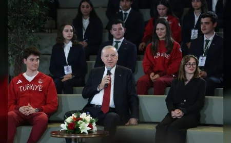 Cumhurbaşkanı Erdoğan: 'Türkiye Yüzyılı’nın mihmandarı gençlerimizle gurur duyuyorum'