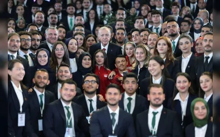 Erdoğan: ‘Terörsüz Türkiye kavşağını döndükten sonra refah içinde bir ülke emanet edeceğiz’