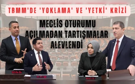 TBMM'de 'yoklama' ve 'yetki' krizi: Meclis oturumu açılmadan tartışmalar alevlendi