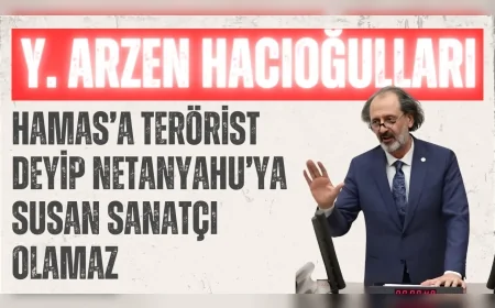 AK Partili Yücel Arzen'den Linet’e sert tepki: ‘Hamas’a terörist deyip Netanyahu’ya susan sanatçı olamaz’