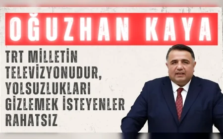 Oğuzhan Kaya’dan TRT savunması: ‘TRT milletin televizyonudur, yolsuzlukları gizlemek isteyenler rahatsız’