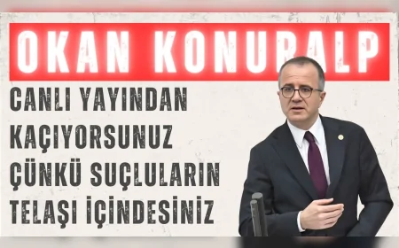Okan Konuralp’ten TRT çıkışı: ‘Canlı yayından kaçıyorsunuz çünkü suçluların telaşı içindesiniz’