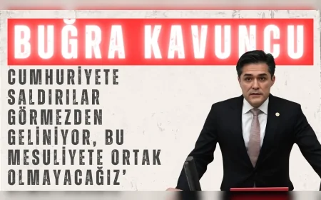 Buğra Kavuncu’dan sert çıkış: ‘Cumhuriyete saldırılar görmezden geliniyor, bu mesuliyete ortak olmayacağız’