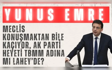 Yunus Emre’den Filistin tepkisi: ‘Meclis konuşmaktan bile kaçıyor, AK Parti heyeti TBMM adına mı Lahey’de?’