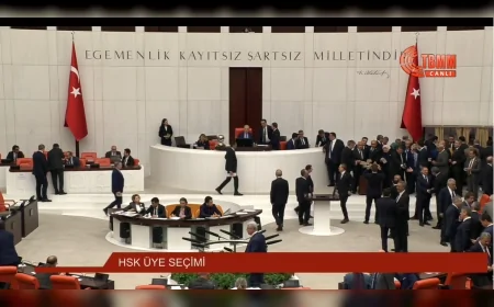HSK seçimlerinde ilk tur tamamlandı: 5 üyelik için hiçbir aday üçte iki çoğunluğu sağlayamadı