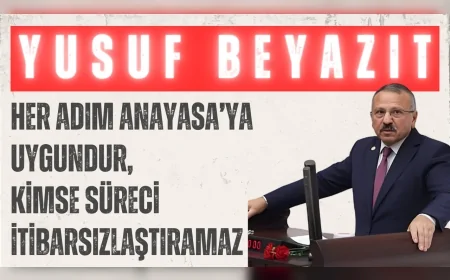 Yusuf Beyazıt’tan HSK seçimi savunması: ‘Her adım Anayasa’ya uygundur, kimse süreci itibarsızlaştıramaz’
