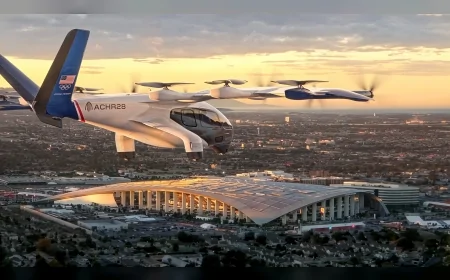2028 Los Angeles Olimpiyatları’nda VIP ve sporcu taşımacılığı havalanıyor: Hava taksiler devrede