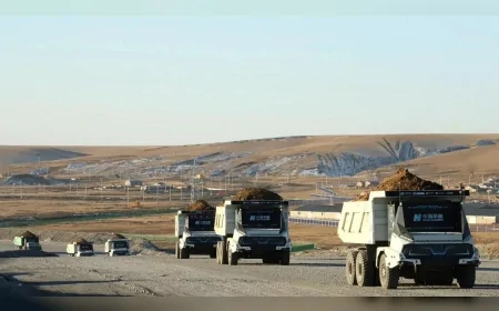 Çin, -40 Derecede Çalışabilen 100 Otonom Dev Kamyonla Madencilikte Yeni Çağ Başlattı