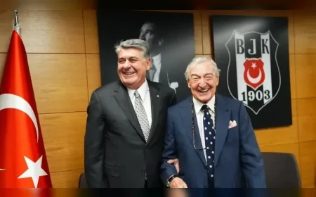 Rahmi Koç, Beşiktaş'a Ziyaret Gerçekleştirdi