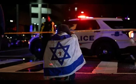 ABD'de İsrail büyükelçiliği çalışanlarına silahlı saldırı: 2 ölü