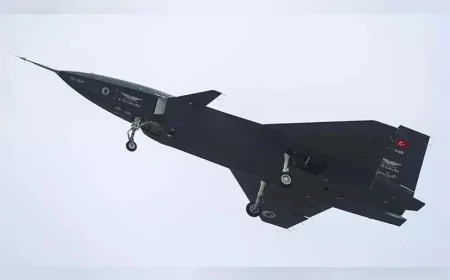 Bayraktar KIZILELMA'nın PT-4 prototipi, AB kalkışlı yeni testi başarıyla geçti