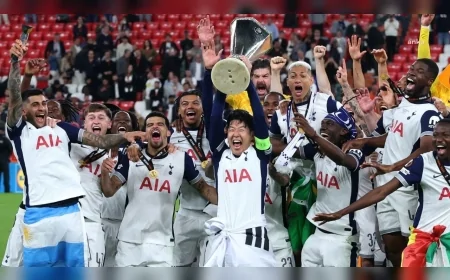 Tottenham, Avrupa Ligi finalinde Manchester United'ı 1-0 mağlup ederek Şampiyonlar Ligi biletini kaptı