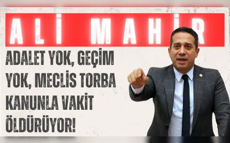CHP’li Ali Mahir Başarır: “Adalet yok, geçim yok, Meclis torba kanunla vakit öldürüyor!”