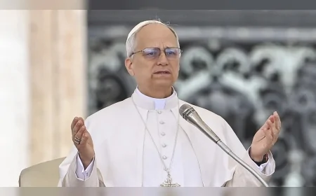 Papa 14. Leo'dan Gazze İçin İlk yardım Çağrısı: 'Çocukların Bedel Ödemesi Sona Ermeli'