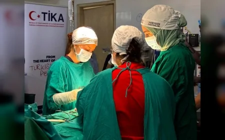 Türk sağlık ekibi Kenya'da onlarca ameliyat yaptı, kadın sağlığına odaklandı