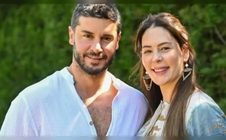 Berk Oktay ve Yıldız Çağrı Atiksoy'dan sürpriz paylaşım: Kızları Mira Milena'nın yüzünü ilk kez gösterdiler