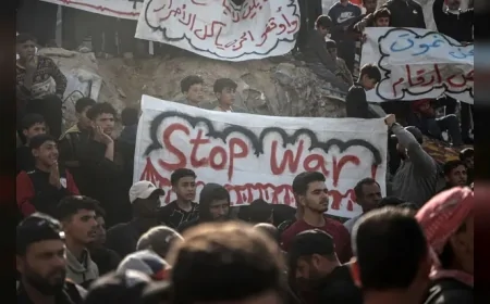 Gazze’de Üç Günlük Protesto Dalgası: Hamas Karşıtı Sloganlar Sokakları İnletti