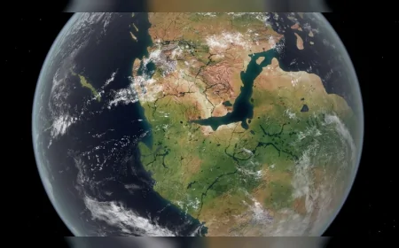 Kıtaların hareketi okyanusları ve dağları her yıl milimetrik olarak değiştiriyor