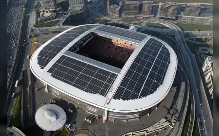 Güneş Panelinden Tribüne: Sürdürülebilir Stadyumlar Sporun Geleceğini Yeniden Şekillendiriyor