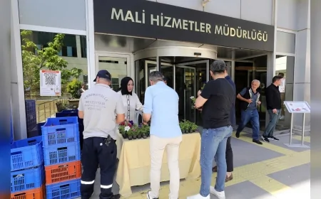 Yenimahalle’de vergi ödeyene çiçekli teşekkür: Son gün 31 Mayıs