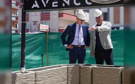 Ankara’da Bir İlk: 3D Beton Yazıcıyla İnşa Edilen Emekli Çay Lokali Hizmete Açıldı