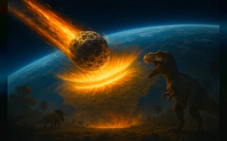 Dinozorların Sonunu Getiren Dev Asteroit Yeryüzündeki Yaşamı Nasıl Değiştirdi?