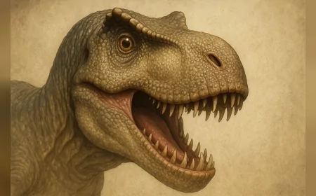 Dev Yırtıcı T-Rex, Çevresini Dokunarak Algılayabilen Hassas Bir Devmiş