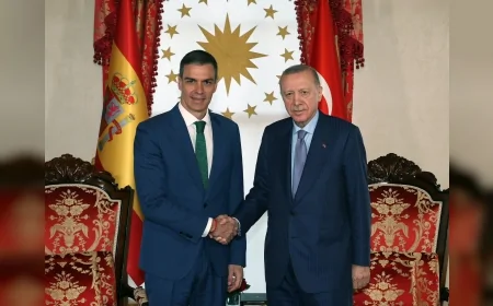 Erdoğan ve Sanchez İstanbul'da bir araya geldi: Gündemde Gazze, AB süreci ve ticaret vardı